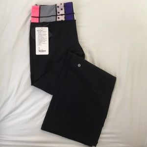 NWT LuLulemon Groove Pant Tall Reversible Size 12
